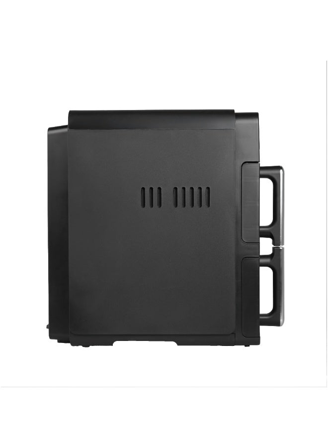 NAQI P-1 10L Dual Zone Air Fryer with Rapid Hot Air Technology and Digital Touch Control 2400W - Image 2